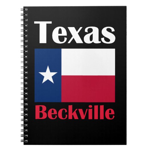 Beckville TX Notizblock (Vorderseite)
