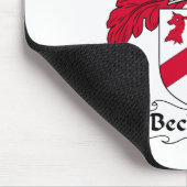Beckwith Familienwappen Mousepad (Ecke)