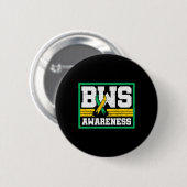 Beckwith-wiedemann Syndrom Bewusstsein Advocate Bw Button (Vorne & Hinten)