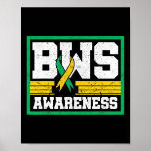 Beckwith-Wiedemann-Syndrom-Bewusstseinsförderer BW Poster