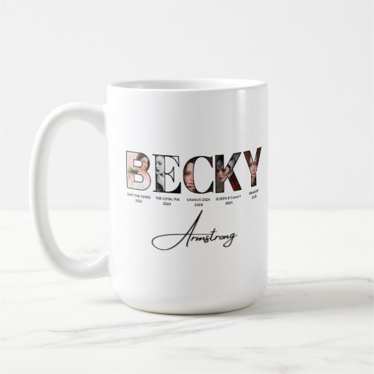 Becky Armstrong FreenBeky - Lücke in der Serie Kaffeetasse (Links)