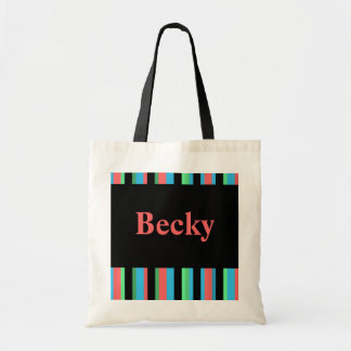 Becky Hübsch Stripe Tote Bag Tragetasche