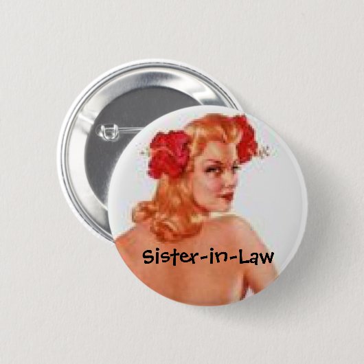 Becky Knopf Button (Vorne & Hinten)