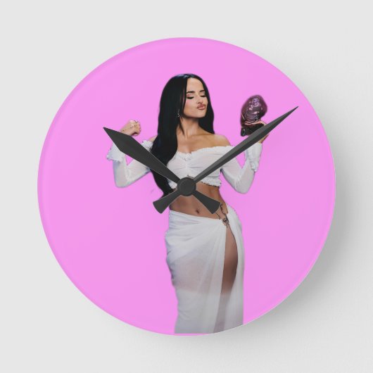 Becky Runde Wanduhr (Vorderseite)