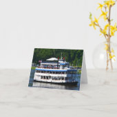 Becky Thatcher Riverboat Notecard Karte (Gelbe Blume)