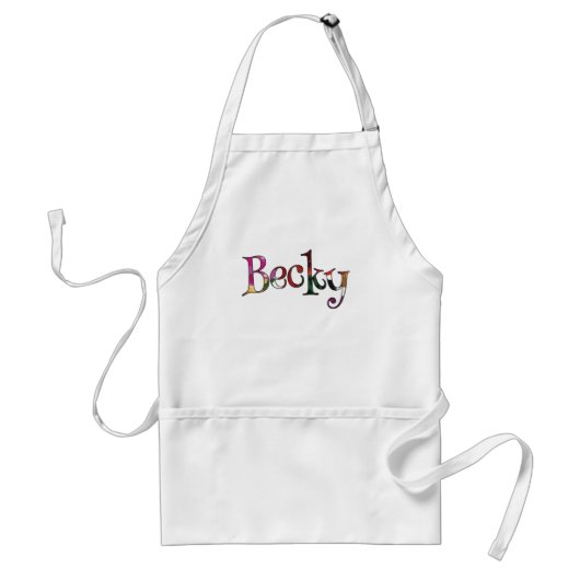 Beckys bunter Spaß Schürze (Vorne)