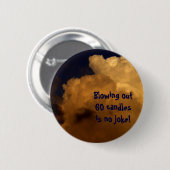 Beckys Geburtstags-Knopf Button (Vorne & Hinten)