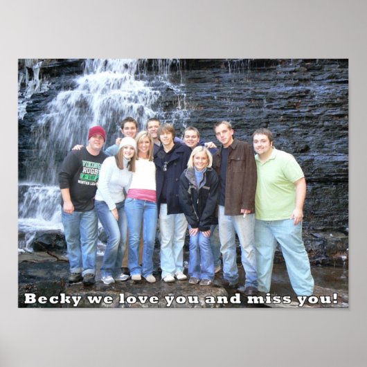 Beckys Poster (Vorne)