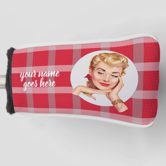 Beckys Putter Cover Golf Headcover (Vorderseite)