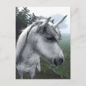 Becky's Unicorn Postkarte (Vorderseite)