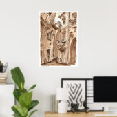 beco da alfama poster (Heimbüro)