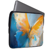 Becoming Light – Abstract Butterfly In Motion Laptopschutzhülle (Vorne Rechts)