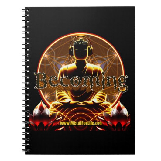 BECOMING - MetalForLife-Notebook Notizblock (Vorderseite)