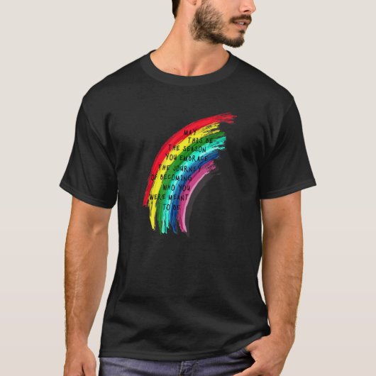 BECOMING WHO YOU WERE MEANT TO BE Hope Restart Gro T-Shirt (Vorderseite)