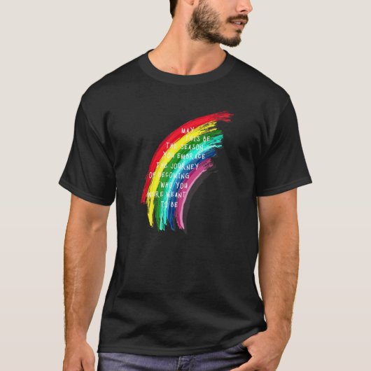 BECOMING WHO YOU WERE MEANT TO BE Hope Restart Gro T-Shirt (Vorderseite)