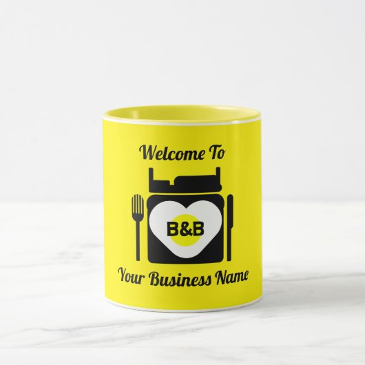 Bed and Breakfast Business Merchandise Tasse (Zentrum)
