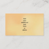 Bed and Breakfast Editable Moderne Business Card Visitenkarte (Rückseite)