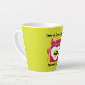Bed and Breakfast Geschenke und Werbeaktion Kaffee Milchtasse (Linke Ecke)