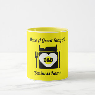 Bed and Breakfast Geschenke und Werbeaktion Kaffee Tasse