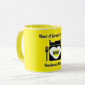 Bed and Breakfast Geschenke und Werbeaktion Kaffee Tasse (Vorderseite Links)