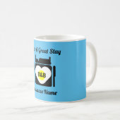 Bed and Breakfast Geschenke und Werbeaktion Kaffeetasse (VorderseiteRechts)