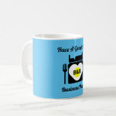 Bed and Breakfast Geschenke und Werbeaktion Kaffeetasse (Vorderseite Links)