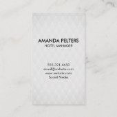 Bed and Breakfast | Hotel Visitenkarte (Rückseite)