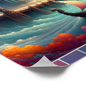 Bed and Breakfast in den Mars Poster (Ecke)