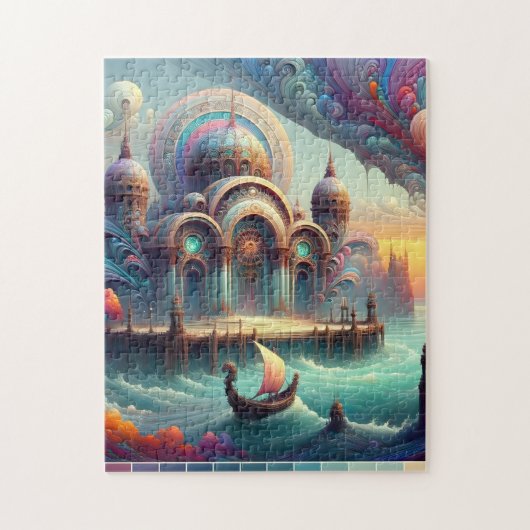 Bed and Breakfast in den Mars Puzzle (Vertikal)