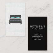 Bed and Breakfast / Linenmuster Visitenkarte (Vorne/Hinten)