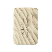 Bed and Breakfast Personalisierter Name Badematte (Vorderseite Vertikal)