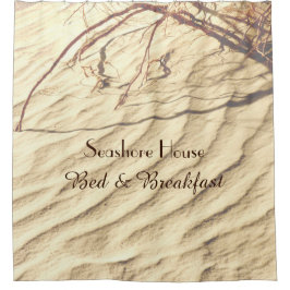 Bed and Breakfast Sand Personalisiert Gastfreundsc Duschvorhang