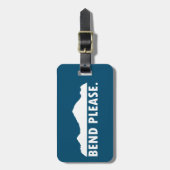 Bed bitte gepäckanhänger (Vorderseite vertikal)