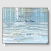 Bed & Breakfast B&B Gästebuch Abstrakte Reflexion (Vorderseite)