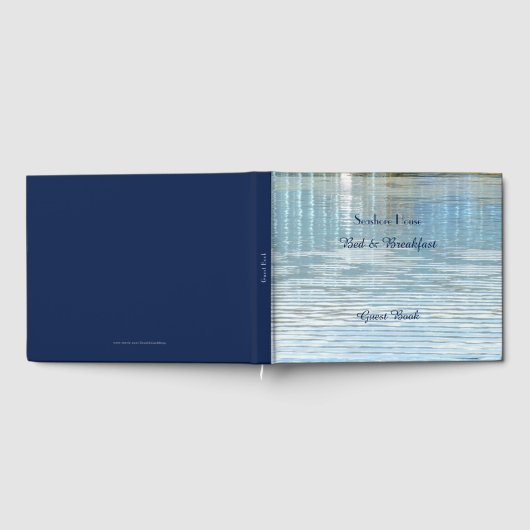 Bed & Breakfast B&B Gästebuch Abstrakte Reflexion (Voll)