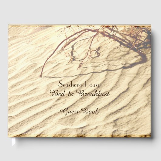 Bed & Breakfast B&B Gästebuch in Sand (Vorderseite)