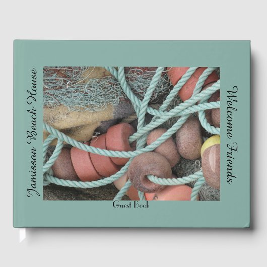 Bed & Breakfast, Beach House, Ropes and Buoys B&B Gästebuch (Vorderseite)