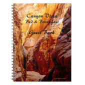 Bed & Breakfast Guest Book, Southwest Canyon B&B Notizblock (Vorderseite)