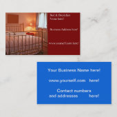 Bed & Breakfast Visitenkarte (Vorne/Hinten)