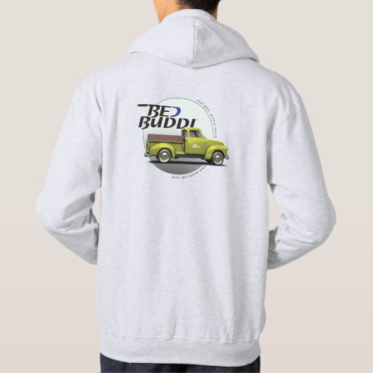 Bed Buddi Sweat - Dunkle Farbe - grüne Sammlung    Hoodie (Rückseite)