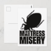 Bed Bugs Bed Bug Bedbugs - Entomologie Geek Postkarte (Vorne/Hinten)