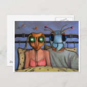 Bed Bugs Postkarte (Vorne/Hinten)