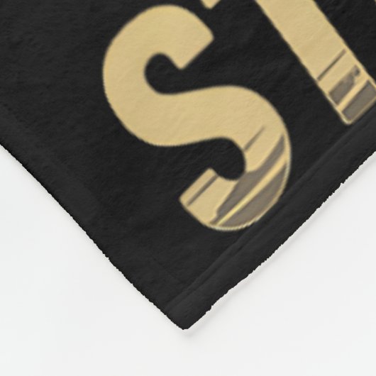 Bed Glow Hard Wettkämpfer Fitness Fans Tan Fleecedecke (Ecke)