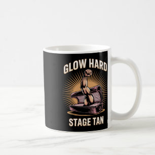 Bed Glow Hard Wettkämpfer Fitness Fans Tan Kaffeetasse