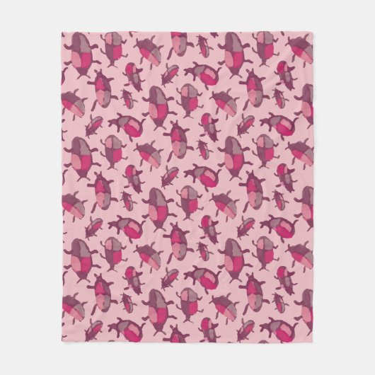 Bed Käfer Fleecedecke (Vorderseite)