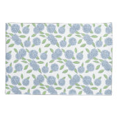 Bed of Blue Hydrangeas Classic Coastal New England Kissenbezug (Rückseite)