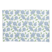 Bed of Blue Hydrangeas Classic Coastal New England Kissenbezug (Vorderseite)
