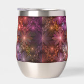 Bed of Blume farbenfrohe Shiny Abstrakte Fraktal K (Rechts)