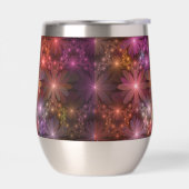 Bed of Blume farbenfrohe Shiny Abstrakte Fraktal K (Links)