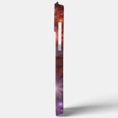 Bed of Blume farbenfrohe Shiny Abstrakte Fraktal K Case-Mate iPhone Hülle (Rückseite / Links)